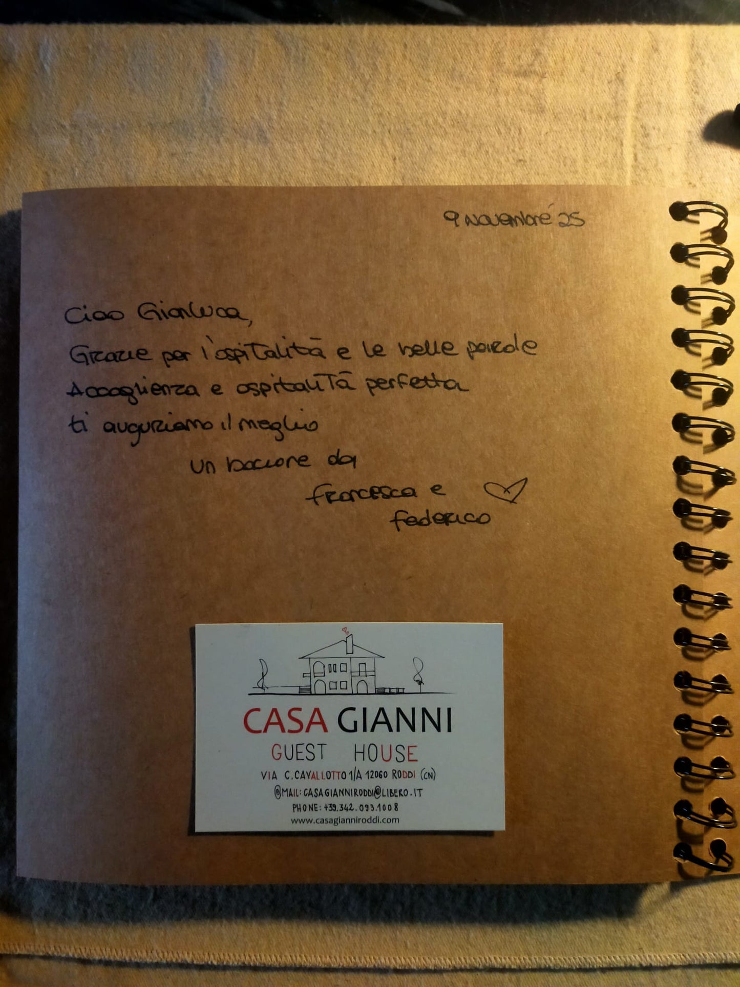 Accoglienza ed ospitalità perfettta
