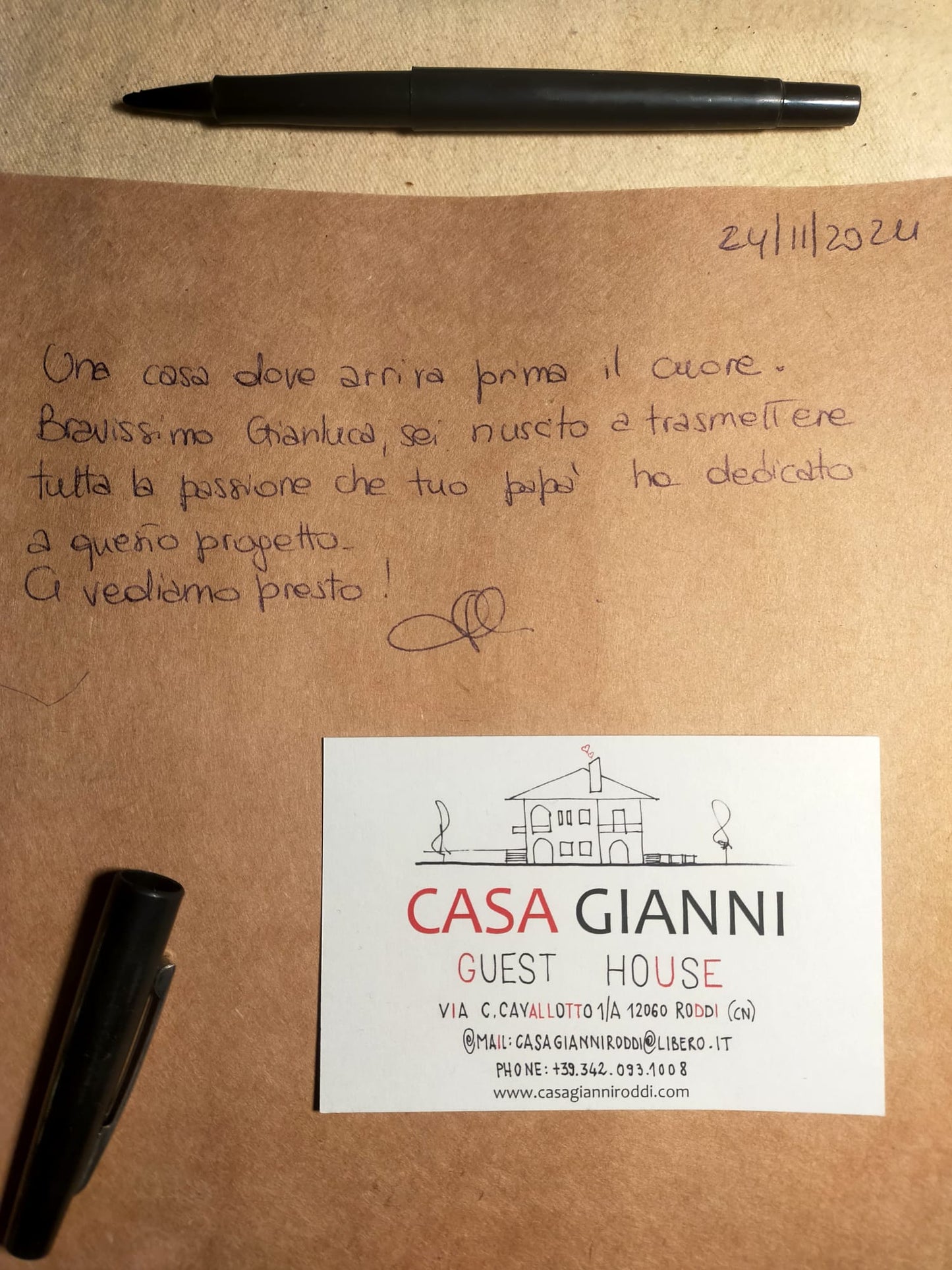 Una casa dove arriva prima il cuore